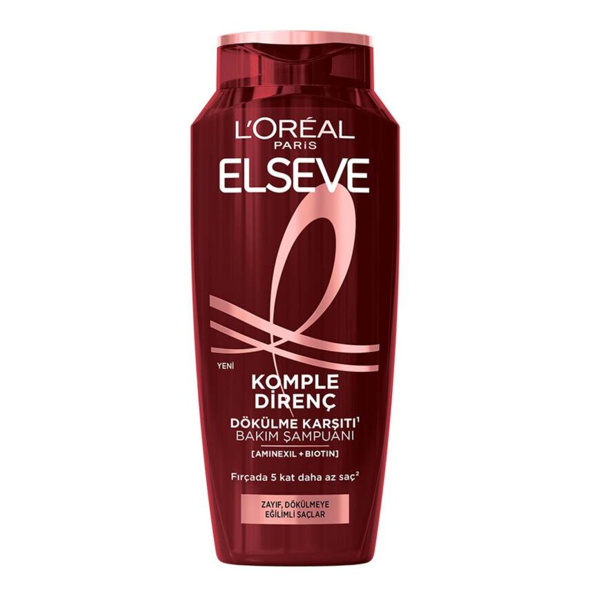 Elseve Komple Direnç Dökülme Karşıtı Bakım Şampuanı 300 Ml - 1