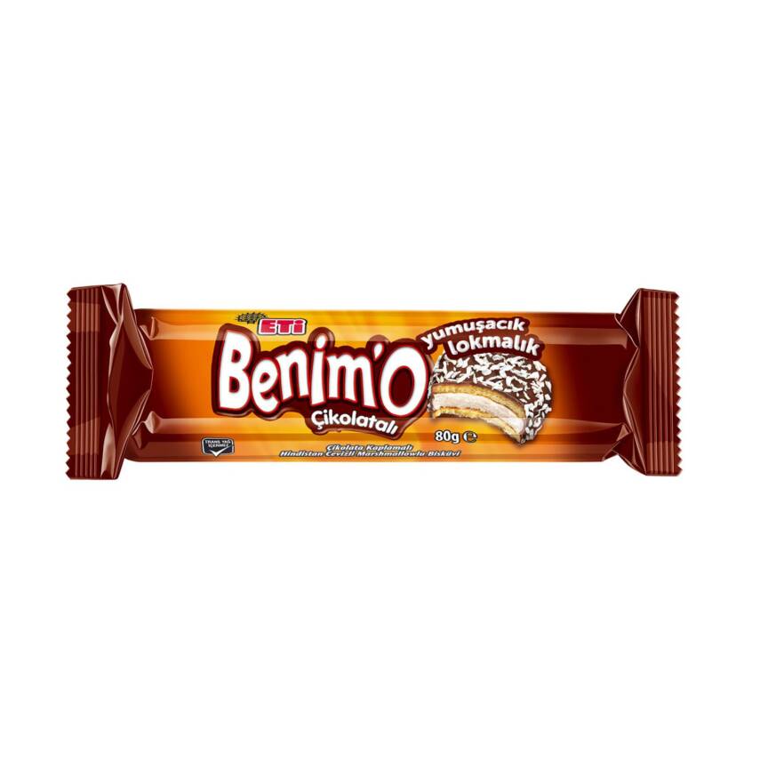 Eti Benimo Lokmalık Çikolatalı Bisküvi 80 G - 1
