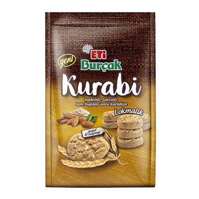 Eti Burçak Bademli Kurabi Lokmalık 150 G - Eti