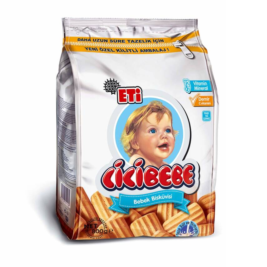 Eti Cicibebe Bisküvi 800 G - 1
