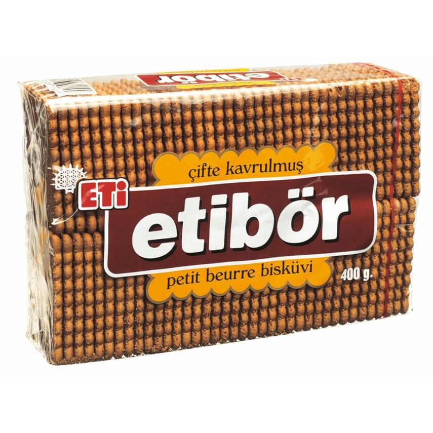 Eti Etibör Çifte Kavrulmuş Bisküvi 400 G - 1
