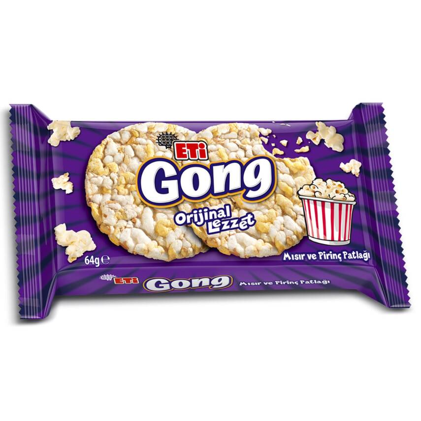 Eti Gong Mısır ve Pirinç Patlağı 64 G - 1