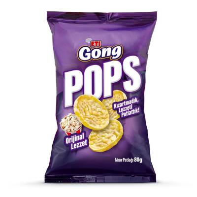 Eti Gong Pops Mısır Patlağı 80 G - Eti