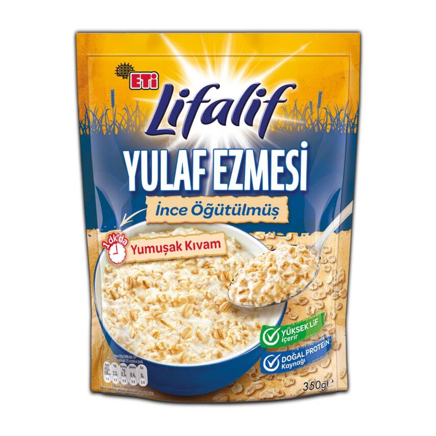 Eti Lifalif İnce Öğütülmüş Yulaf Ezmesi 350 G - 1