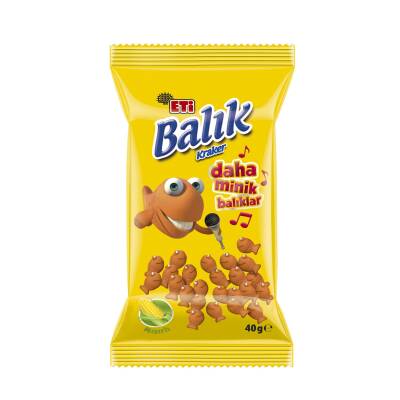 Eti Mini Mısırlı Balık Kraker 40 G - Eti