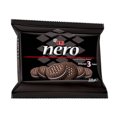 Eti Nero Kakaolu Bisküvi 3 x 110 G - Eti