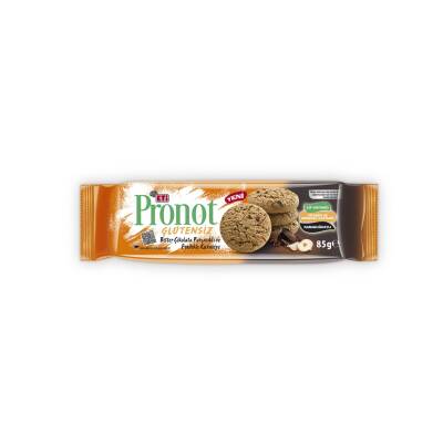 Eti Pronot Glutensiz Bitter Çikolata Parçacıklı Fındıklı Kurabiye 85 G - Eti