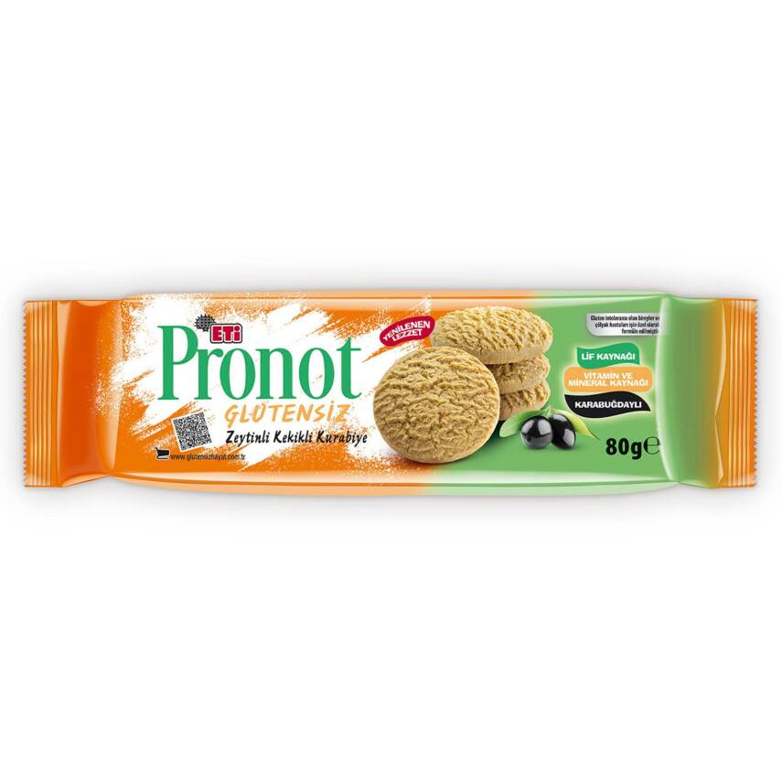 Eti Pronot Zeytinli Kurabiye 80 G - 1