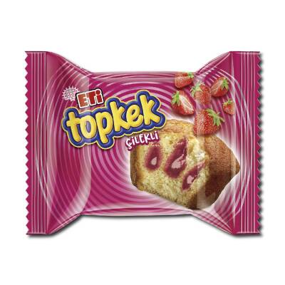 Eti Topkek Çilekli Kek 40 G - Eti