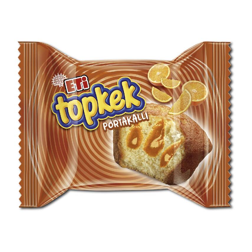 Eti Topkek Portakallı Kek 40 G - 1