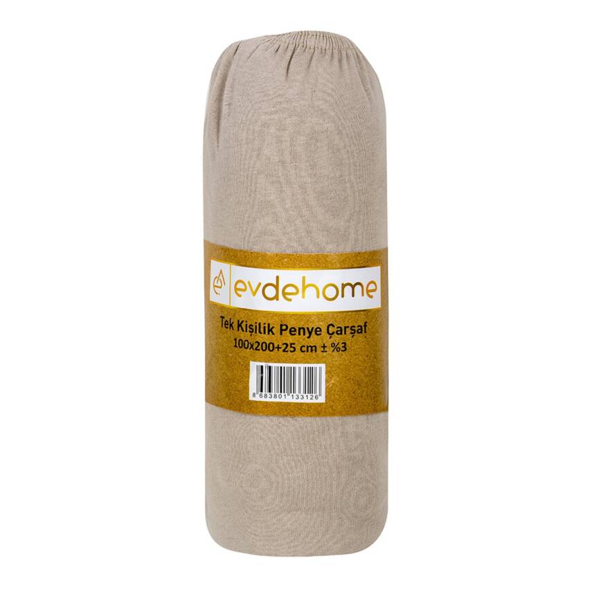 Evde Home Çift Kişilik Lastikli Çarşaf 150 x 200 Cm - 1