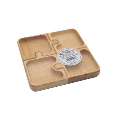 Evmoni 4 Gözlü Puzzle Çerezlik - Evmoni