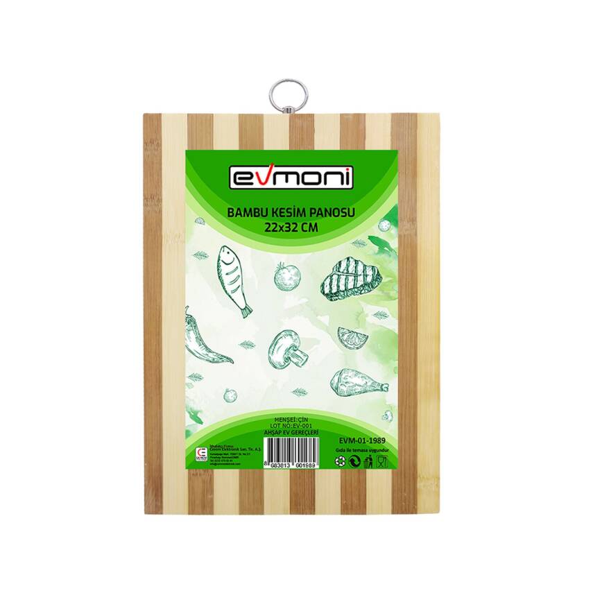 Evmoni Bambu Kesme Panosu Dikdörtgen - 1