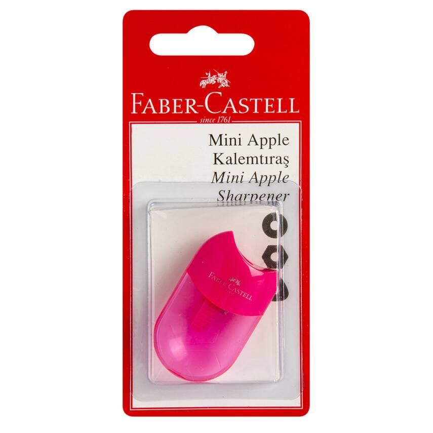 Faber Castell Bls Mini Apple Kalemtıraş Neon - 1