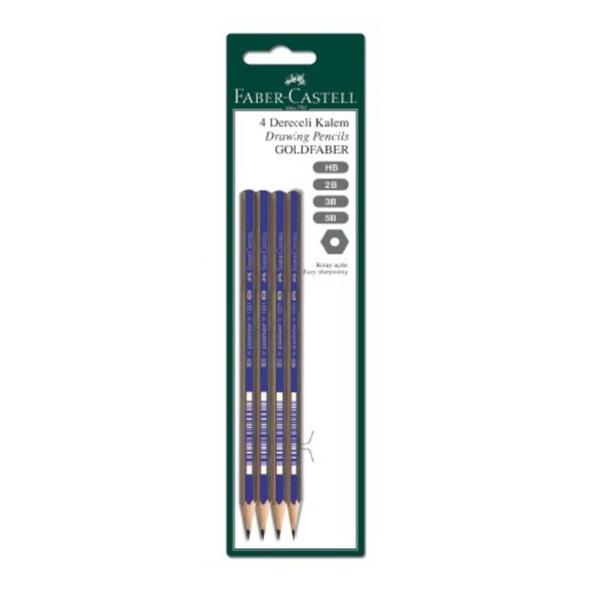 Faber Castell Gold Dereceli HB 2B 3B 5B - 1