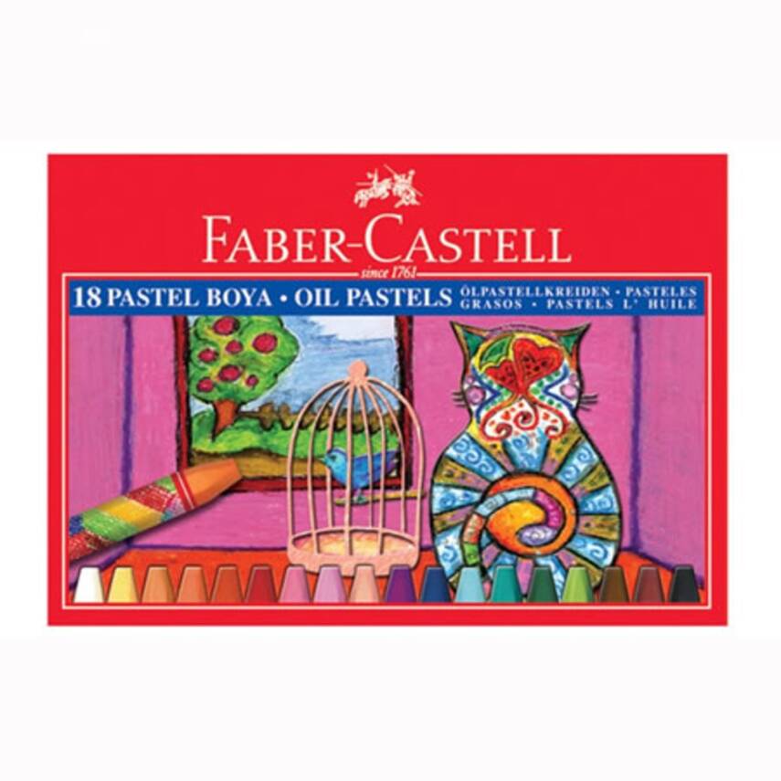 Faber Castell Redline 18 Renk Pastel Boya - 1