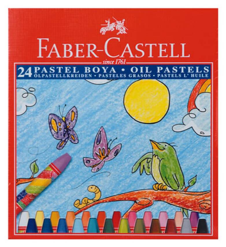 Faber Castell Redline 24 Renk Pastel Boya - 1