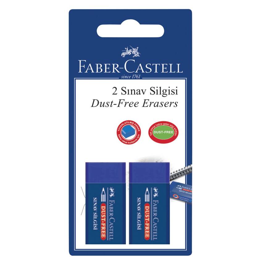 Faber Castell Sınav Silgisi 2'li - 1