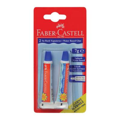Faber Castell Solvent İçermeyen Sıvı Yapıştırıcı 2'li - Faber-Castell