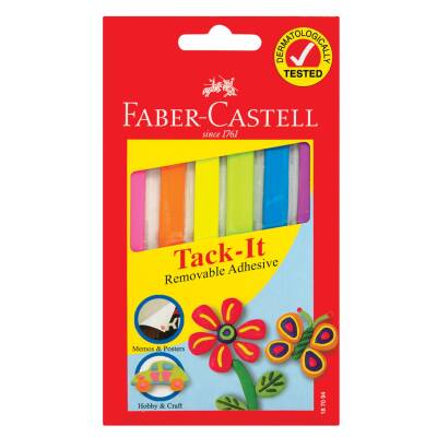 Faber Castell Tack İt 50 Gr Creative Renkli - Faber-Castell