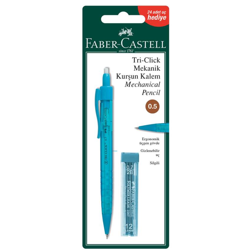 Faber Castell Triclick Versatil Kalem+min Seti 0.5 Mm - 1