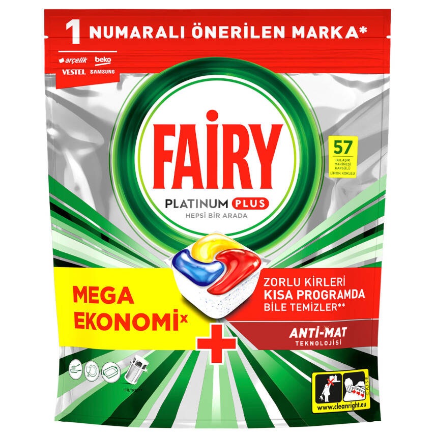 Fairy Platinum Plus Tablet 57'li 884G - 1