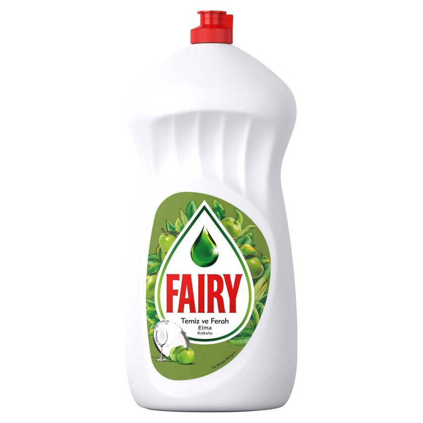 Fairy Temiz & Ferah Sıvı Bulaşık Deterjanı 1500 ml Elma Kokulu - 1