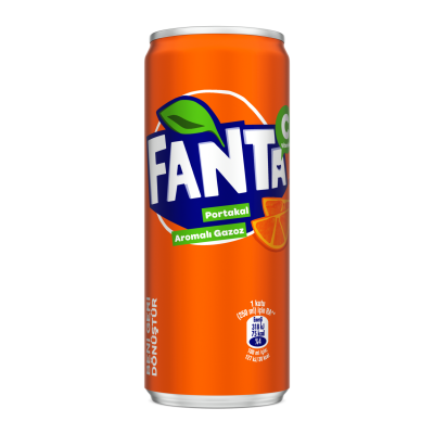 Fanta Portakal Aromalı Kutu 250 ML - Fanta