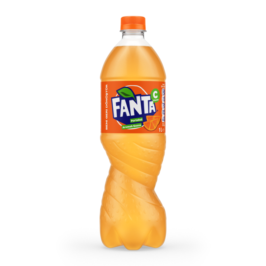Fanta Portakal Aromalı Pet 1 L - 1