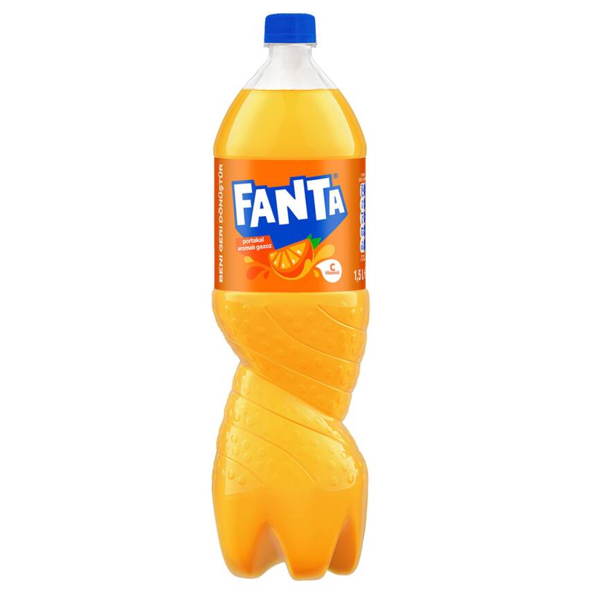 Fanta Portakal Aromalı Pet 1,5 L - 1