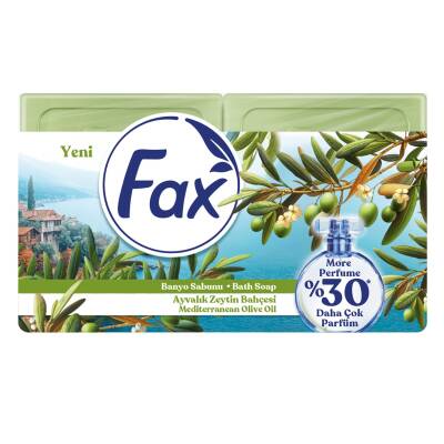 Fax Ayvalık Zeytinyağı Kalıp Sabun 4x150 G - Fax