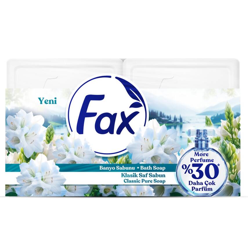 Fax Klasik Saf Kalıp Sabun 4x150G - 1