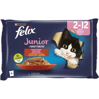 Felix Avantajlı Paket Yavru Etli Tavuklu 4 x 85 G - Felix