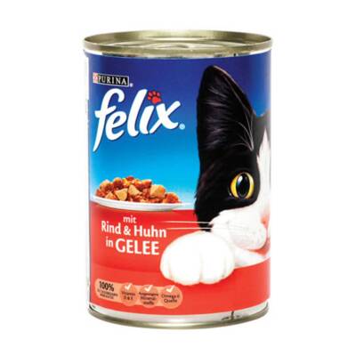 Felix Etli Konserve Kedi Maması 400 G - Felix