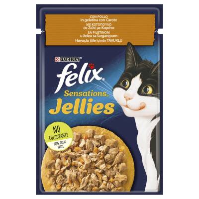 Felix Sensation Tavuklu Havuçlu 85G - Felix