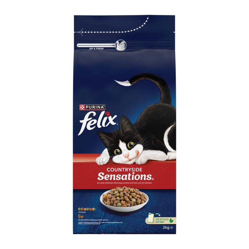 Felix Sığır ve Tavuk Etli Kedi Maması 2 Kg - 1