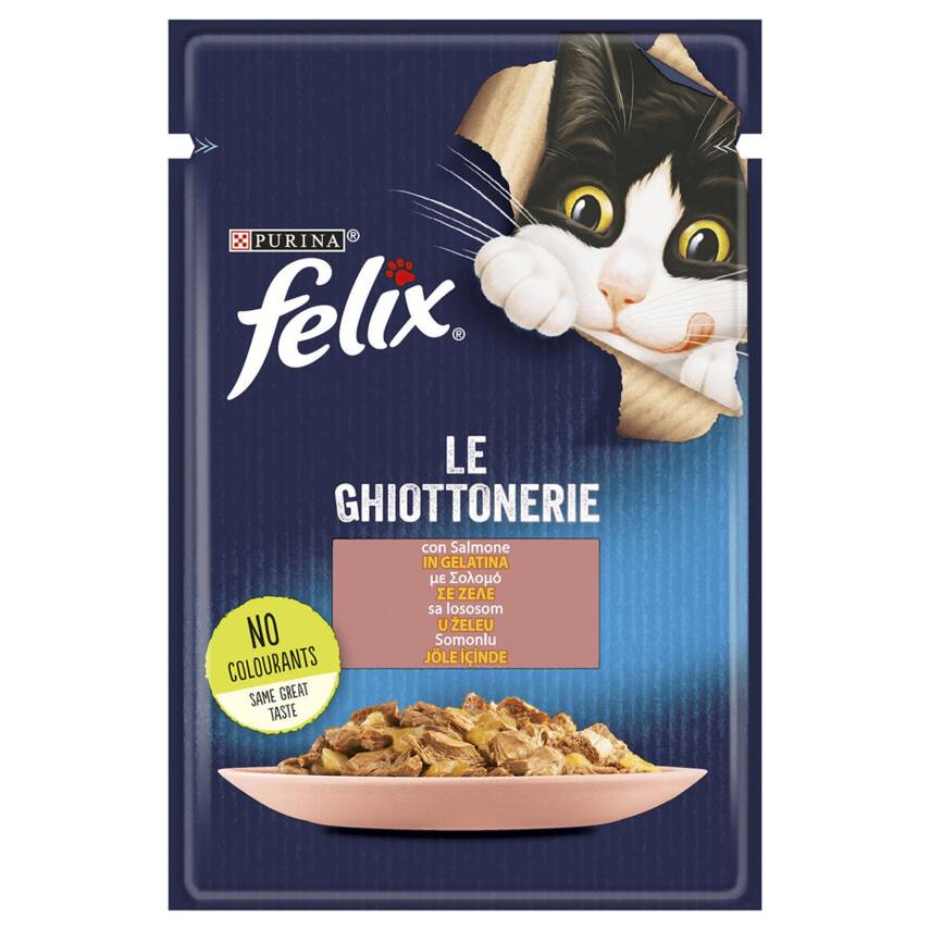 Felix Somonlu Yaş Kedi Maması 85 G - 1