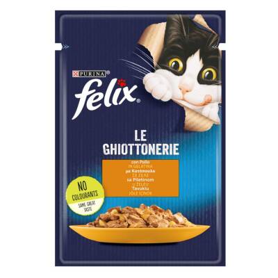 Felix Tavuklu Yaş Kedi Maması 85 G - Felix