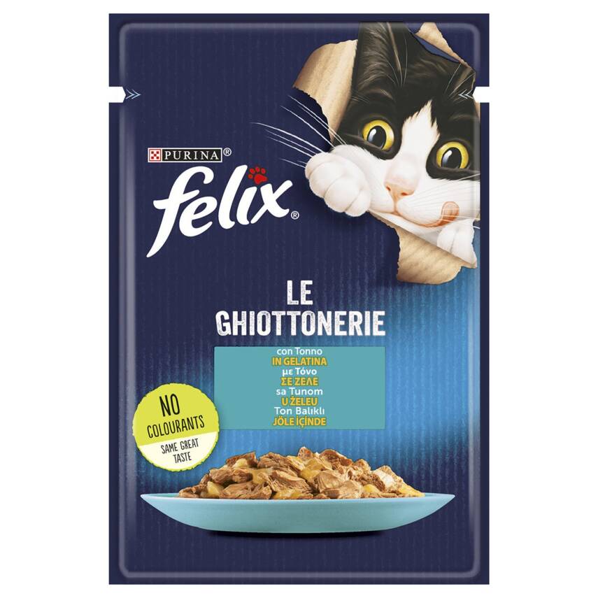 Felix Ton Balıklı Yaş Kedi Maması 85 G - 1