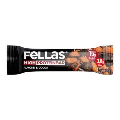 Fellas Badem ve Kakaolu Protein Barı 45 G - Fellas