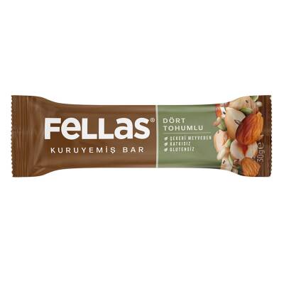 Fellas Dört Tohumlu Kuruyemiş Bar 30 G - Fellas