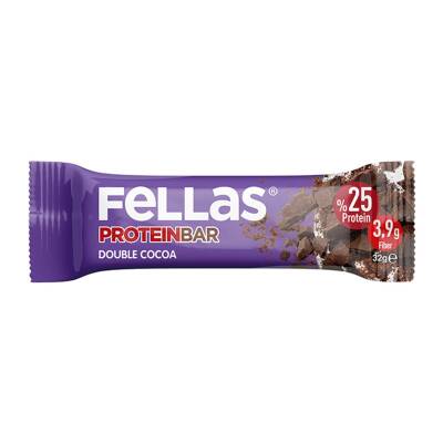 Fellas Optimum Duble Kakaolu Protein Bar 32 G - Fellas
