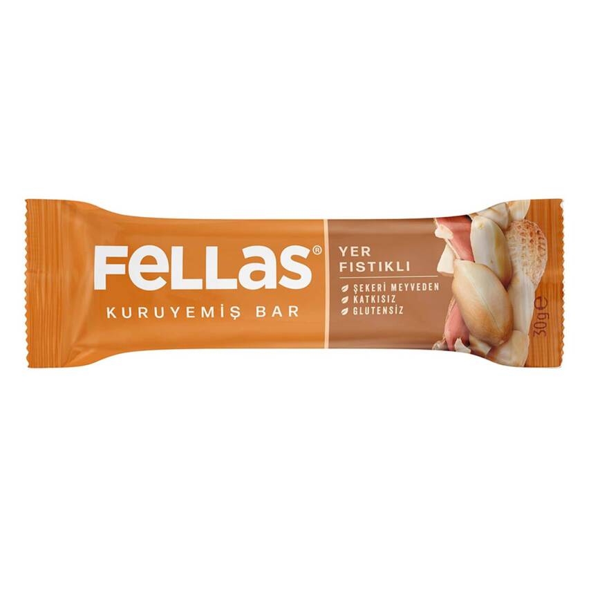 Fellas Yer Fıstıklı Kuruyemiş Bar 30 G - 1