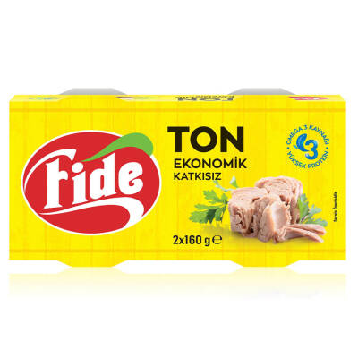 Fide Ekonomik Ton Balığı 2 x 160 G - Fide