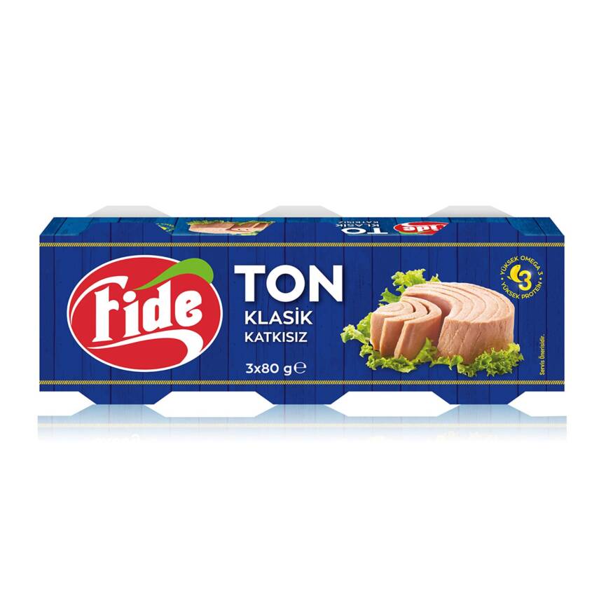 Fide Klasik Ton Balığı 3x80 G - 1