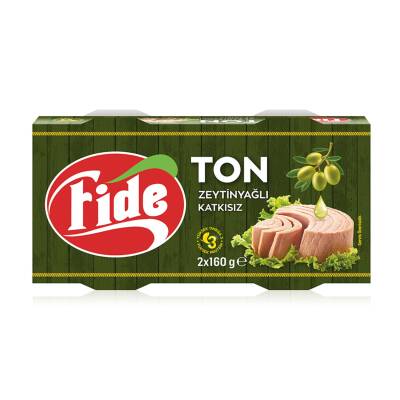 Fide Zeytinyağlı Ton Balığı 2X160 G - Fide