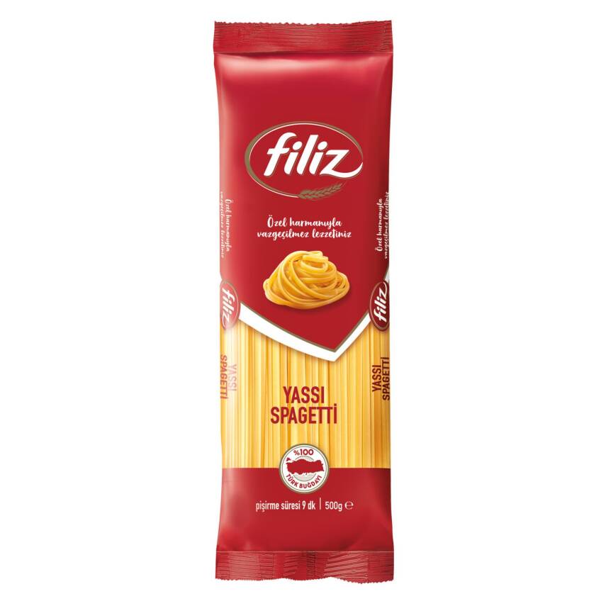 Filiz Yassı Spagetti Makarna 500 G - 1