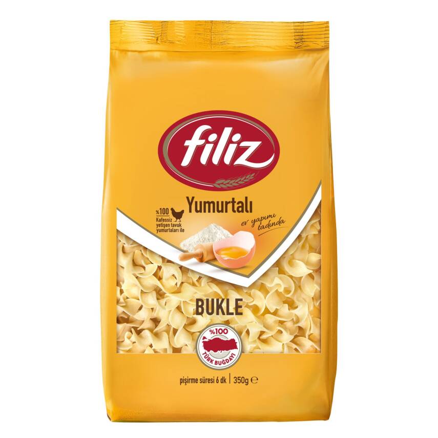 Filiz Yumurtalı Bukle Makarna 350 G - 1