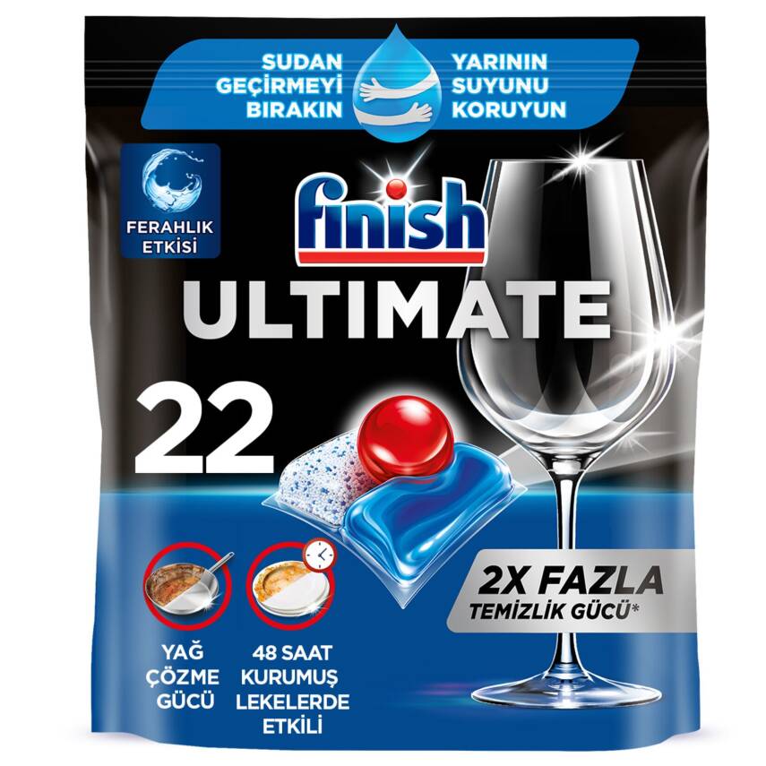 Finish Ultimate Hepsi 1 Arada 22 Tablet 283G - 1