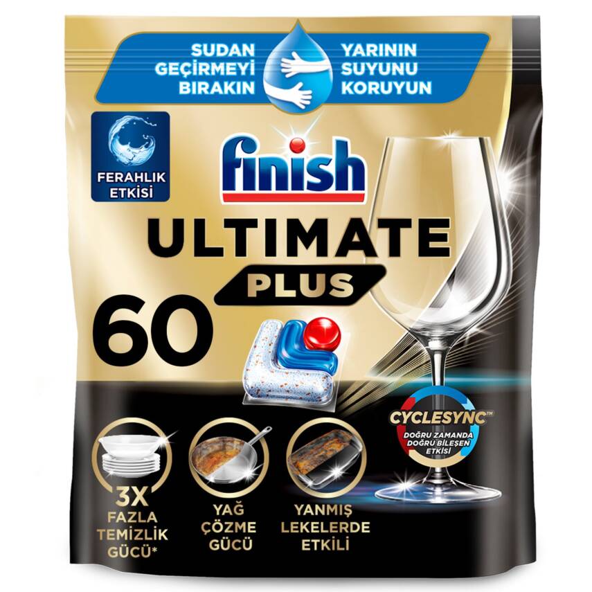 Finish Ultimate Plus Hepsi 1 Arada 60 Tablet 732G - 1